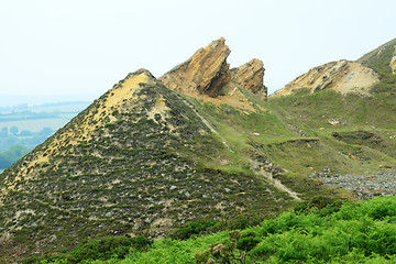 Image showing Cornish mining workings.