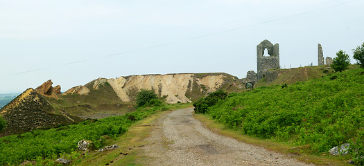 Image showing Cornish mining workings.