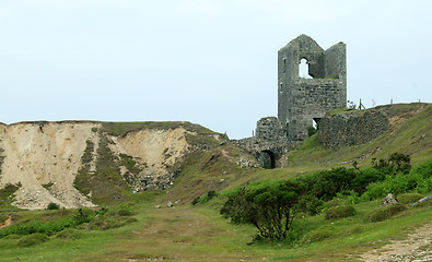 Image showing Cornish mining buildings.