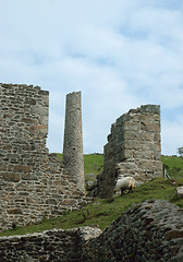 Image showing Cornish mining buildings.