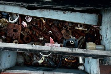 Image showing Rusty metal tools