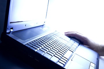 Image showing Laptop High key