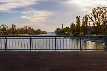 Image showing Empty small pier