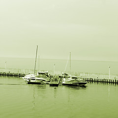 Image showing Sailing boats