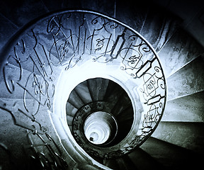 Image showing Spiral staircase\r\r