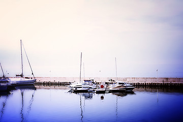 Image showing Sailing boats