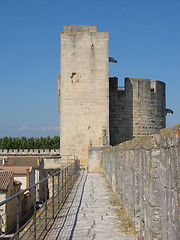 Image showing ramparts of Aigues-Mortes