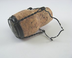 Image showing champagne cork