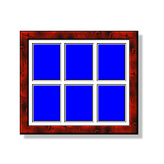 Image showing painting frame for pictures 4:3