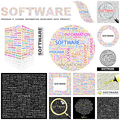 Image showing Software. Concept illustration.