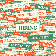 Image showing HIRING