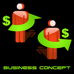 Image showing Business concept illustration.