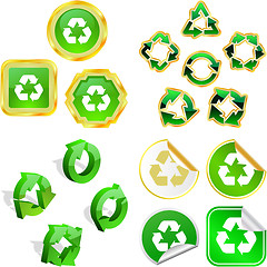 Image showing Recycle symbol