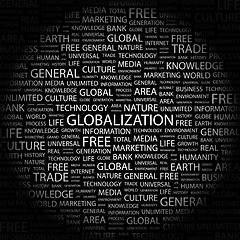 Image showing GLOBALIZATION.