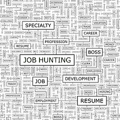 Image showing JOB HUNTING