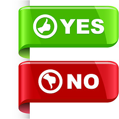 Image showing Yes and No