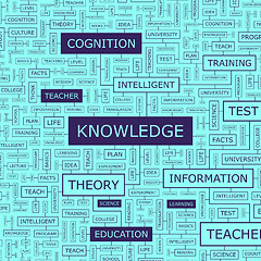 Image showing KNOWLEDGE