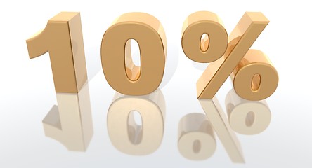 Image showing increase percentage