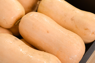 Image showing elongated pumpkins