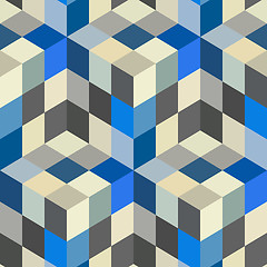 Image showing Seamless mosaic pattern.