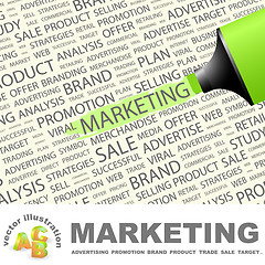 Image showing MARKETING