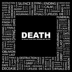 Image showing DEATH.