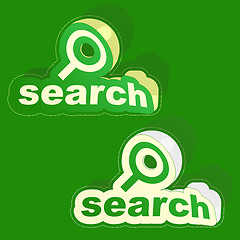 Image showing SEARCH icon.