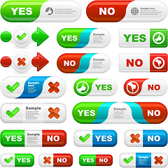 Image showing Yes and No