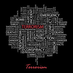 Image showing TERRORISM.