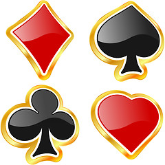 Image showing Card suits.