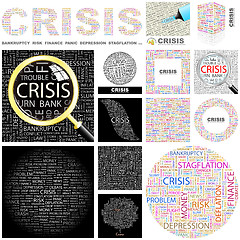 Image showing Crisis. Concept illustration.