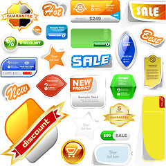 Image showing Design elements for sale.