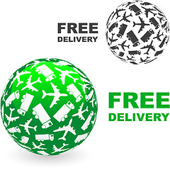 Image showing FREE DELIVERY