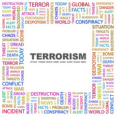 Image showing TERRORISM.