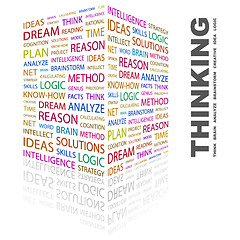 Image showing THINKING