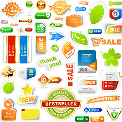 Image showing Design elements for sale.