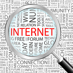 Image showing INTERNET