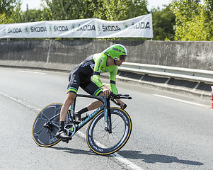 Image showing The Cyclist Bauke Mollema - Tour de France 2014