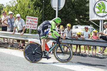 Image showing The Cyclist Bauke Mollema - Tour de France 2014