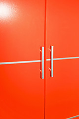 Image showing Red locker