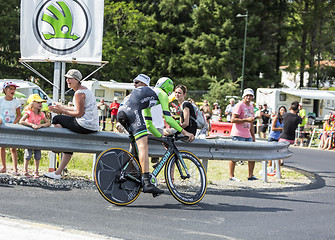 Image showing The Cyclist Bauke Mollema - Tour de France 2014