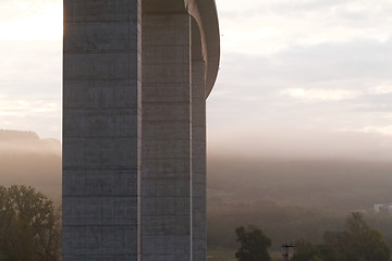 Image showing Large highway viaduct ( Hungary)