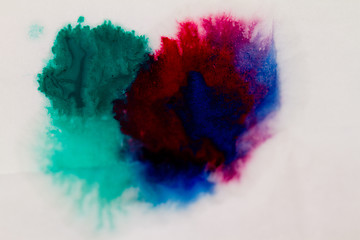 Image showing Colorful paints