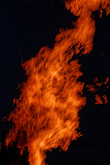 Image showing Fire background