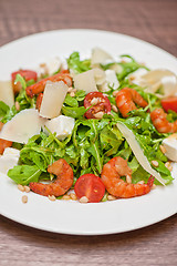 Image showing shrimp vegetable salad