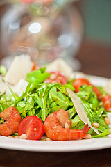 Image showing shrimp vegetable salad