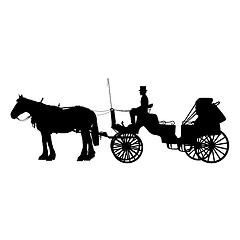 Image showing Horse and Buggy
