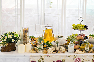 Image showing Festive wedding table