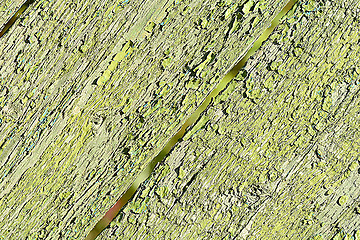 Image showing Background texture of old rustic weathered grunge cracked wood
