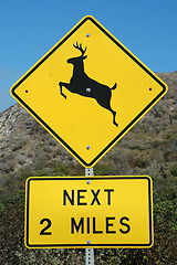 Image showing Deer Crossing